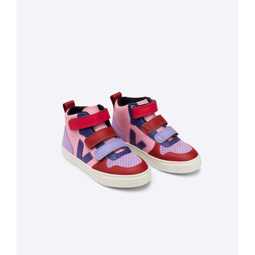 Veja V-10 MID CHROMEFREE Kids' High Tops Multicolor | NZ 705PJJ